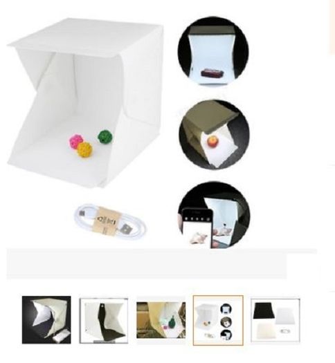 Photo Studio Kit Light Box Medium 40cm Foldable Room Camera Lighting Tent