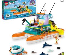 Lego 41734 friends rescue boat