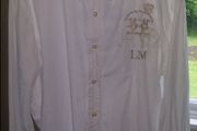 Genuine La Martina white sports embroidered shirt size XXL