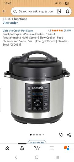 12 in 1 multi cooker crockpot express