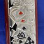 Italian Mid Century Modern Jatoba and Silver Plated Cigarette Box Image 9