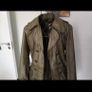 Leather Trench Size Uk 14 Image 5
