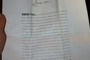 Antique Appointment of Magistrate in Galway 1888