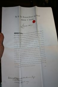 Antique Appointment of Magistrate in Galway 1888