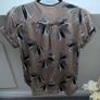 Kelly & Grace Feather Print Blouse Image 4