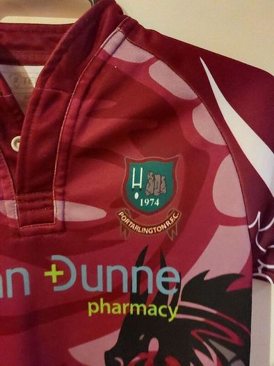 portarlington rfc rugby jersey