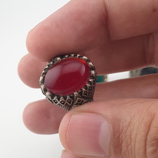 Antique 15 Heritage Style Rings Mixed Brass Glass & Decorative Stone Collection