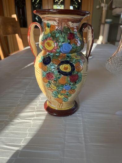 vintage Italian style urn-shaped vase