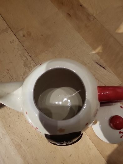 Christmas teapot
