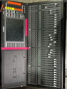 Yamaha QL5 desk with RIO stage box