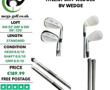 Titleist SM9 Wedges Aw 52.08F & Sw 56.12D / Bv Wedge