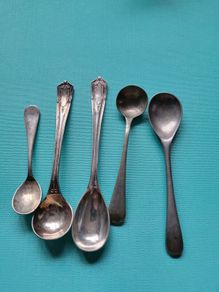 silver plated spoons