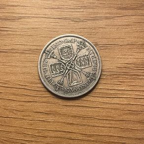 UK Silver Florin 1936