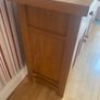 Solid oak side table Image 3