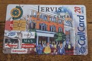 Ireland CallCard "Jervis Shopping Centre", used, 10/1996, 20 Units - free standard postage