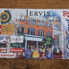 Ireland CallCard "Jervis Shopping Centre", used, 10/1996, 20 Units - free standard postage