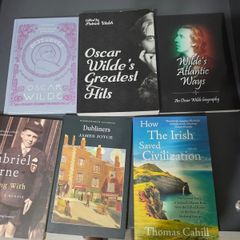 Irish books and Oscar Wilde books bundle