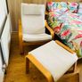 IKEA POANG rocking armchair + Footstool Image 10