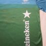 HEINEKEN UEFA Euro 2020 T Shirt Top, Size XXL Short Sleeved Blue/Green Image 2