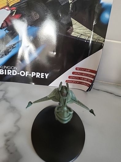 star trek eaglemoss klingon bird of prey