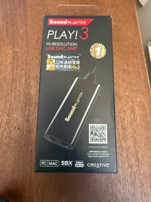 sound blaster play!3 usb dac