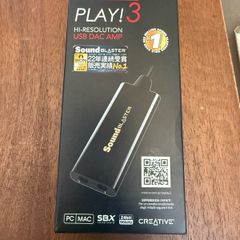 sound blaster play!3 usb dac
