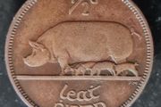 Ireland 1940 Half Penny Key Date Coin
