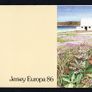 1986 Jersey Europa Stamps - Nature Conservation Commemorative Stamps Presentation Pack Image 2