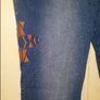 BNWT embroidered skinny jeans size UK18 EU46 Postage included Image 4