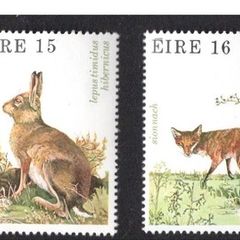 1980 Ireland Fauna & Flora (Wildlife) Commemorative Stamps Mint Never Hinged (MNH)