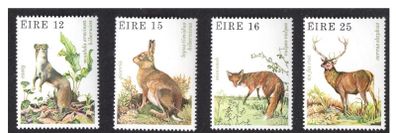 1980 Ireland Fauna & Flora (Wildlife) Commemorative Stamps Mint Never Hinged (MNH)