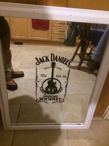 jack daniels mirror