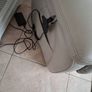 Harvey Norman Cream Italian Leather Almost New Recliner Image 10