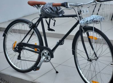 City Bike  By Reids With Helmet V.g.c