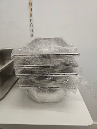 Ice cream/gelato pans and lids