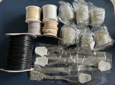 Jewellery craft making accessories (1000+ pieces)
