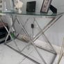 Glass console table Image 2