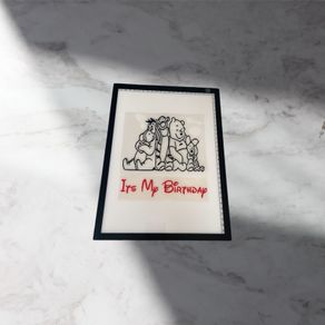 Winnie the Pooh personalised  iron on decal