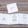 Celtic Heart Themed Tri-Fold Wedding Invitation Image 2