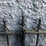 Set of wrought iron driveway gates and side gate Image 6