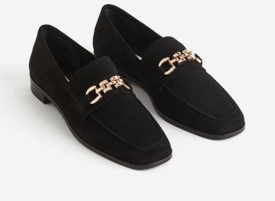 H&M Premium Selection Suede Loafers (Size 5)