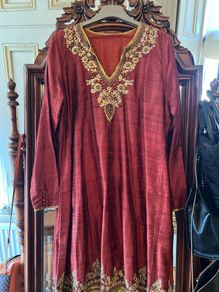 Stunning Indian Silk Tunic/Dress