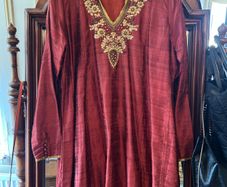 Stunning Indian Silk Tunic/Dress