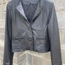 Genuine Soft Special Leather Ladies Jacket, Size 40 Image 9