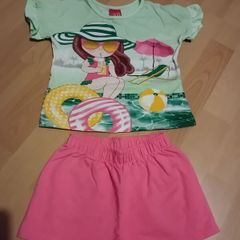 Kyly Shorts & Tshirt Age 3 yrs
