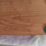 Lovely Clock Celtic Roots studio timepiece Bog Yew Image 6