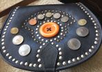 Ladies leather hand made bag