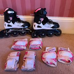 Rollerskates and Protective Pads
