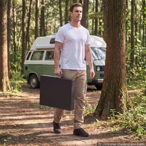 Folding Grill Table 87x45 cm Camping Griddle Stand Fit 43 & 56 cm, for Picnic BBQ Tailgating, Carbon Steel, Adjustable Height, 158 kg, Outdoor Cart with Magnetic Tool Rack and Tissue Holder