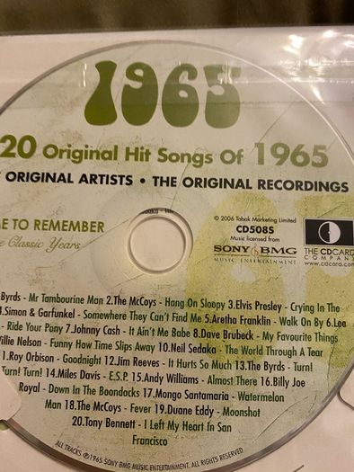 Birthday cd 1965